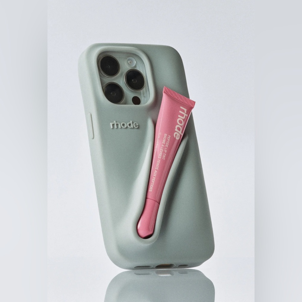 Hailey Bieber Rhode Lip Case Phone Case for iPhone 14 Pro